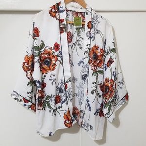 Beautiful Kimono Style Dressy Blazerish sz XL